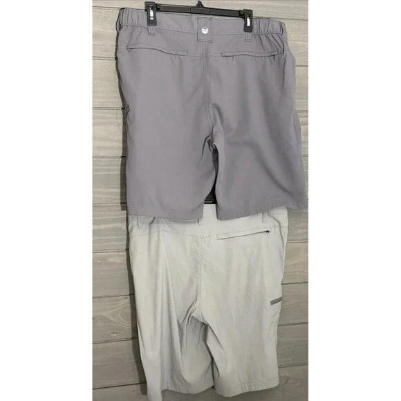 Wrangler Weatherproof Men’s 38W Grey Lot Shorts Bundle Summer Casual Gorpcore - Picture 8 of 8